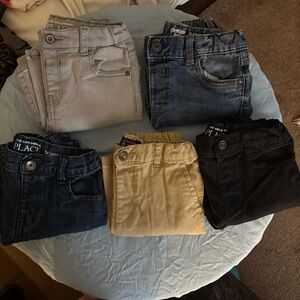Boys Pants Bundle all Size 5T. The Children’s Place & OshKosh Jeans. Lot of 5
